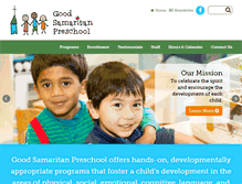 Tablet Screenshot of goodsampreschool.org